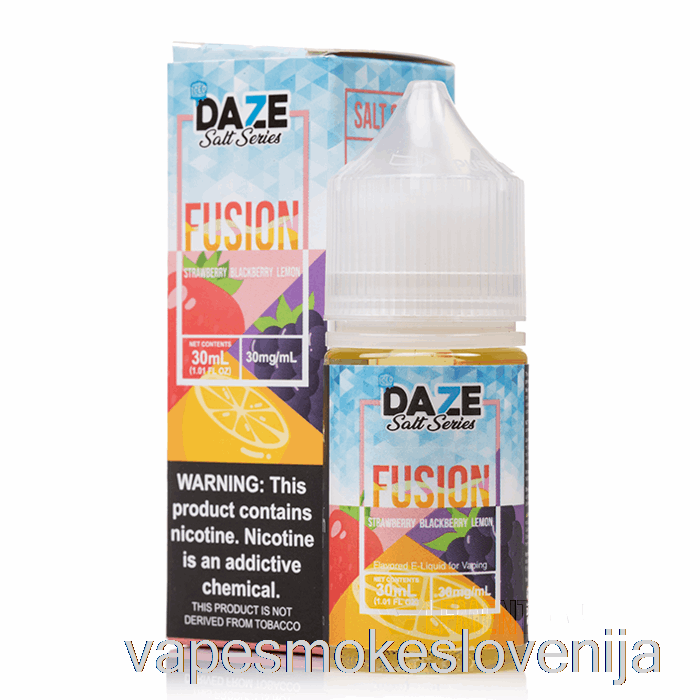 Vape Petrol Ledena Jagoda Robida Limona - 7 Daze Fusion Sol - 30 Ml 30 Mg